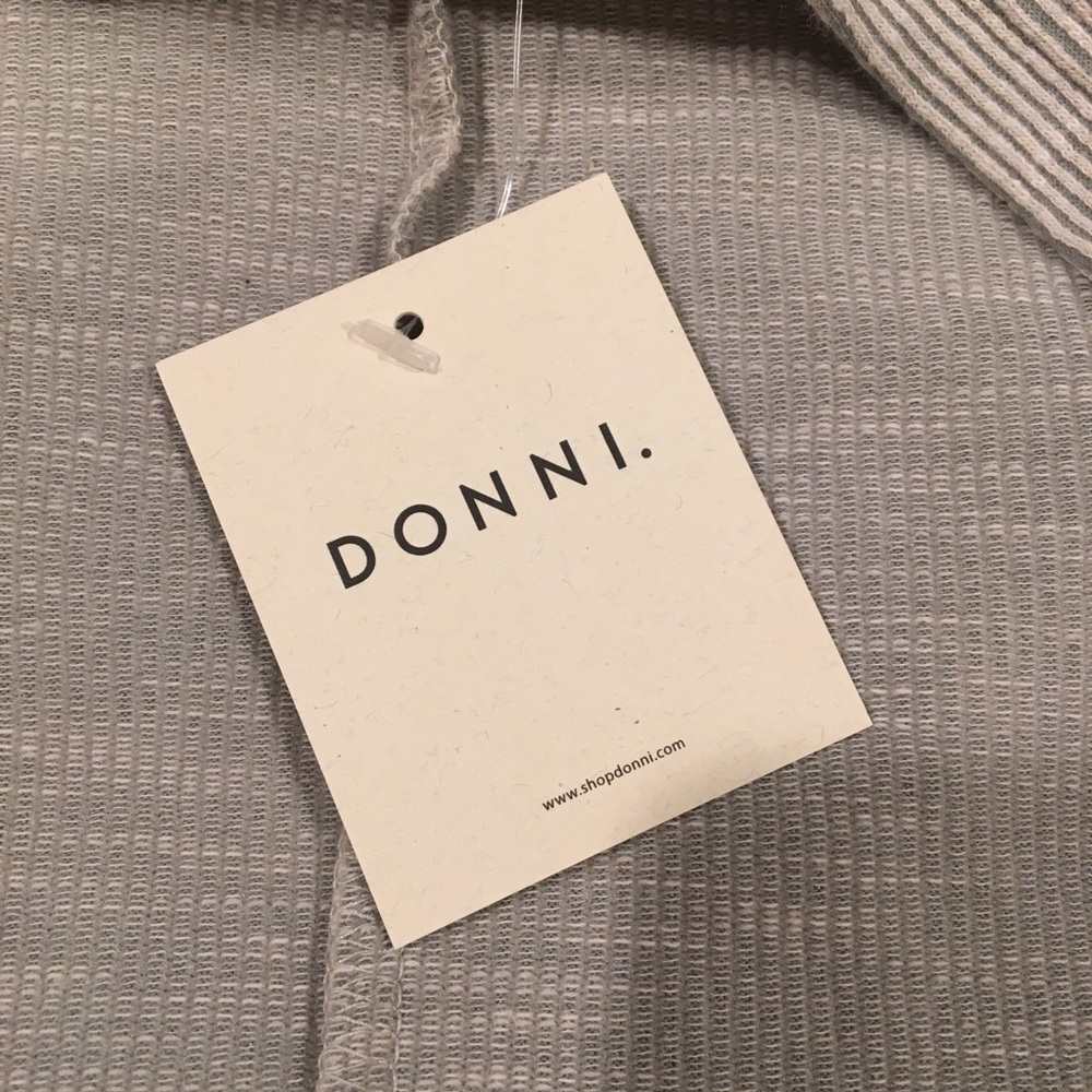 NWT DONNI Sandwash Cardigan - Picture 7 of 8